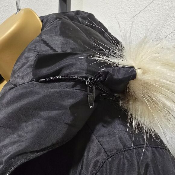 Ultim 8 Bomber Jacket Jrs XL Faux Fur Hummingbird Hoodie Outdoor Embroidered - Picture 3 of 11